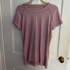 lululemon athletica Pink Short Sleeve Tee. Reposhing due to fit.
